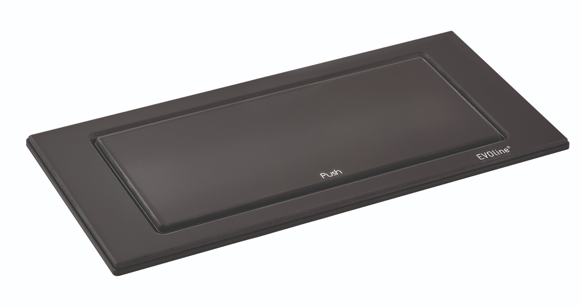 EVOline BackFlip - 2 UK Sockets 1 USB Charger - Black Glass Matt