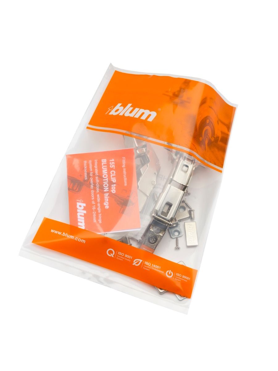 155° CLIP top Blumotion Wide Angle Hinge (Packed Set Pair)