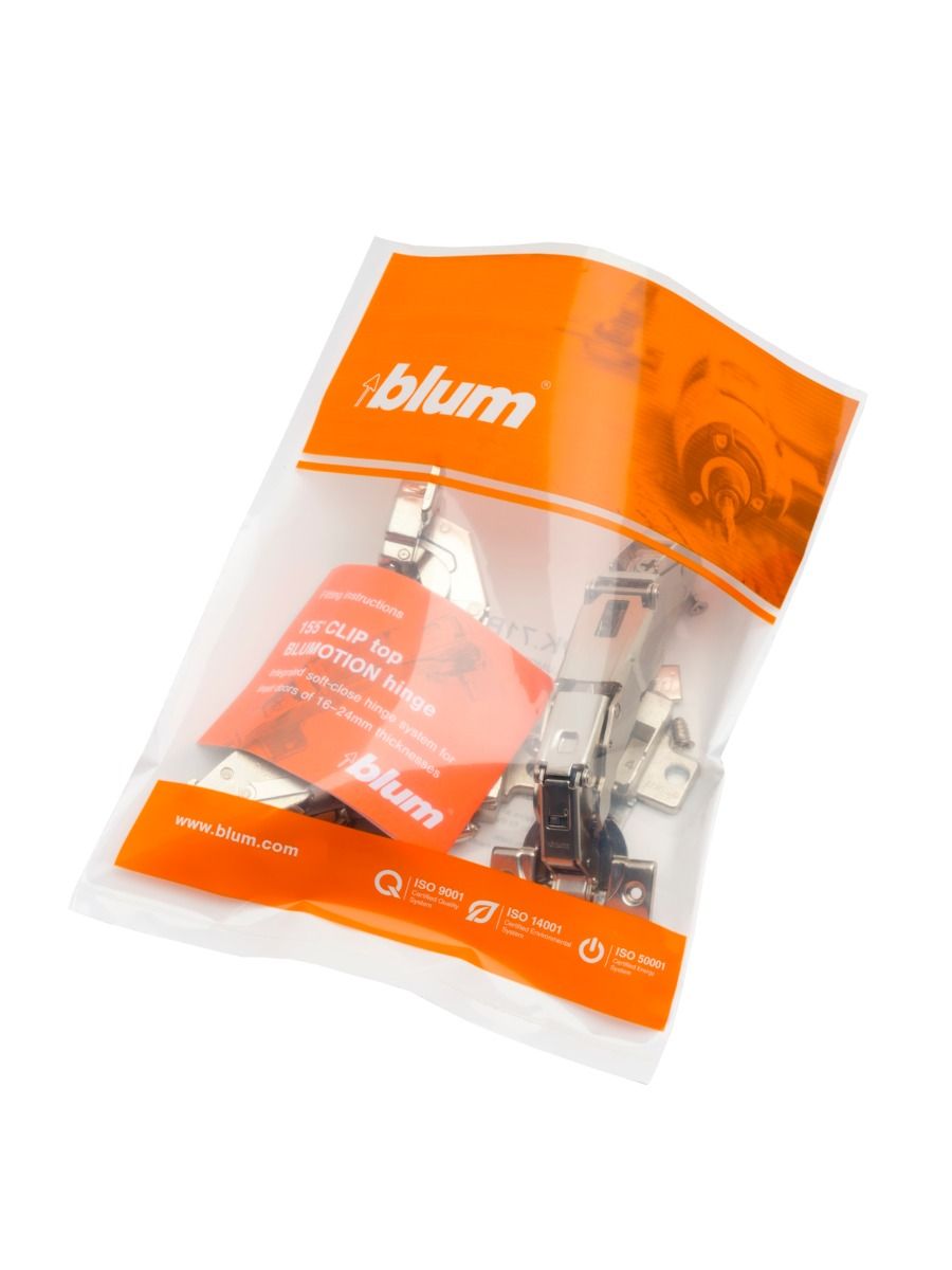155° CLIP top Blumotion Wide Angle Hinge (Packed Set Pair)
