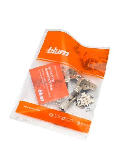 95° CLIP top Blumotion Profile Door Hinge (Packed Set Pair)