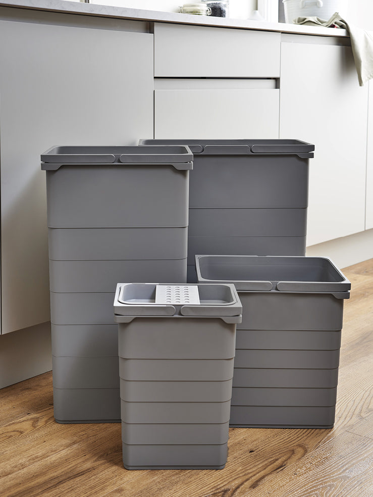 ECO-top 17L Bin - Light Grey